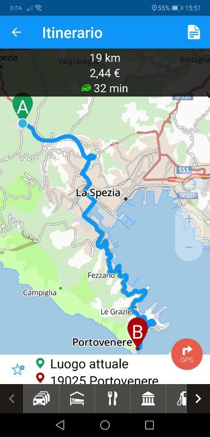 La Casa Di Zahra Lägenhet Riccò del Golfo di Spezia Exteriör bild